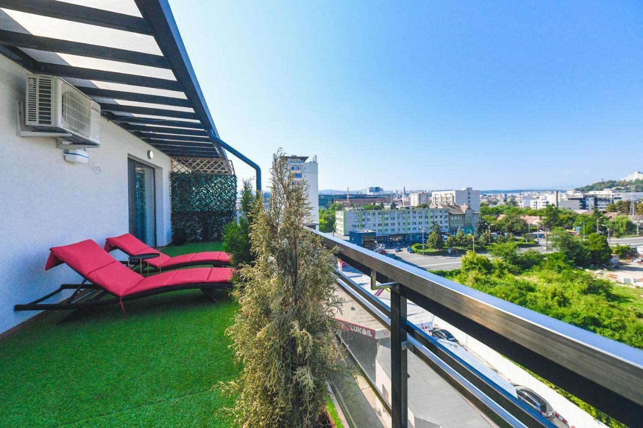 Panoramic Apartment With Terrace Cluj-Napoca Extérieur photo